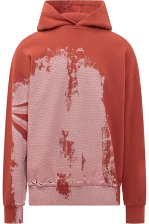 A-cold-wall* Bluzy, Mężczyzna, Wielobarwność, S, Męska bluza z efektem pociągnięcia pędzlem