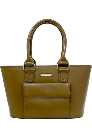Burberry Pre-owned, unisex, brązowy, ONE SIZE, Pre-owned Skórzane torebki