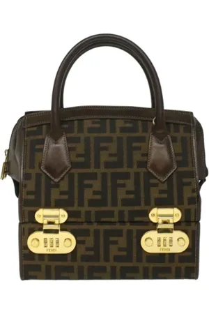 Fendi Pre-owned, Kobieta, brązowy, ONE SIZE, Pre-owned Canvas fendi-bags