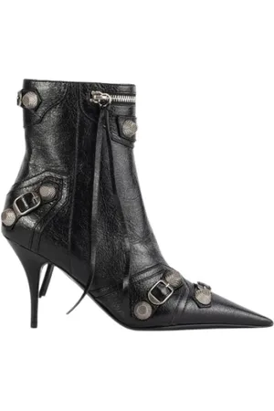 Balenciaga Buty, Kobieta, Czarny, 37 EU, Len, Obcasy