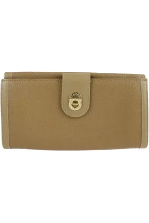 Bvlgari Pre-owned, Kobieta, brązowy, ONE SIZE, Skóra, Pre-owned skórzane portfele