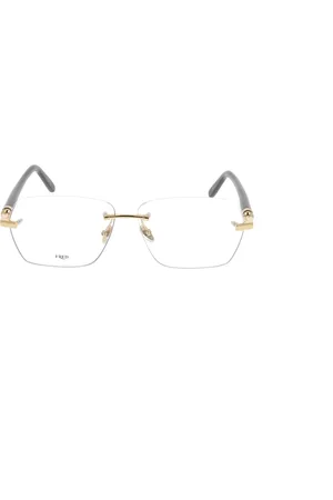 Fred Akcesoria, unisex, Żółty, ONE SIZE, Stylowe Okulary z 60mm Soczewką