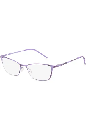 Made in italia Akcesoria, Kobieta, Fioletowy, ONE SIZE, Okulary z metalową oprawką