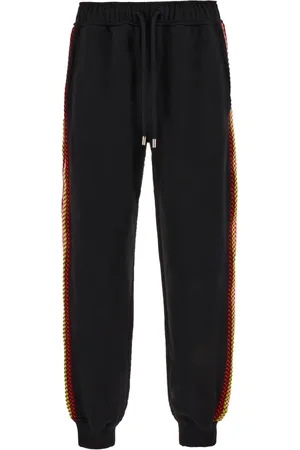 Lanvin Spodnie, Mężczyzna, Czarny, M, Stylowe Spodnie