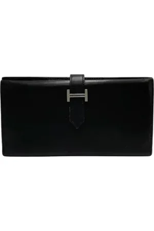 Hermès Pre-owned, Kobieta, Czarny, ONE SIZE, Pre-owned skórzane portfele