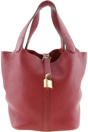Hermès Pre-owned, Kobieta, Czerwony, ONE SIZE, Skóra, Pre-owned skórzane torby na ramię