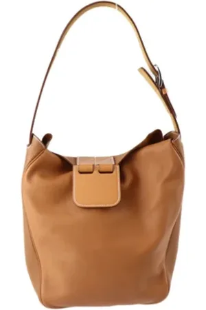 Hermès Pre-owned, Kobieta, brązowy, ONE SIZE, Pre-owned skórzane torby na ramię