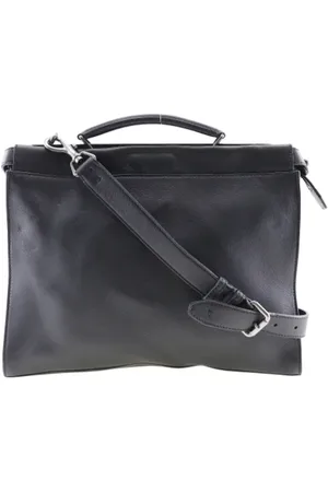 Fendi Pre-owned, Kobieta, Czarny, ONE SIZE, Skóra, Pre-owned Leather briefcases