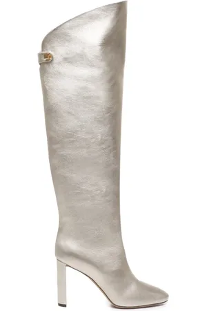 Maison Skorpios Buty, Kobieta, Beżowy, 39 EU, High Botki