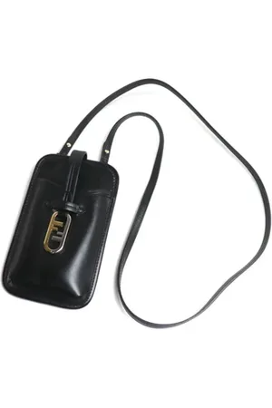 Fendi Pre-owned, Kobieta, Czarny, ONE SIZE, Pre-owned Leather clutches