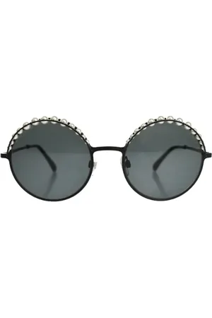 CHANEL Pre-owned, Kobieta, Czarny, ONE SIZE, Pre-owned Plastic sunglasses
