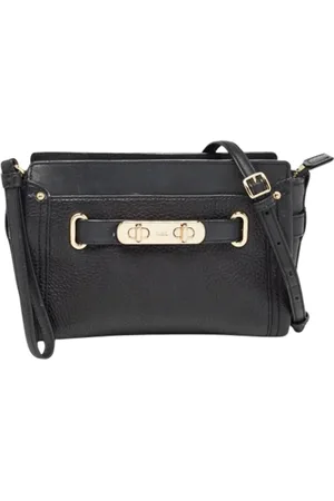 Coach Pre-owned, Kobieta, Czarny, ONE SIZE, Pre-owned Leather crossbody-bags