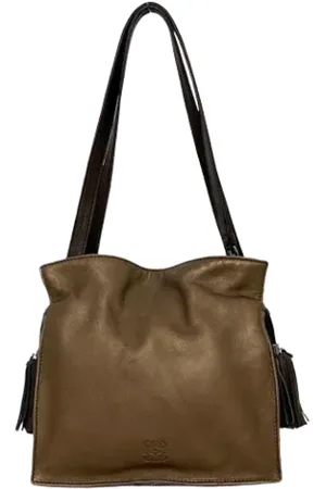 Loewe Pre-owned, Kobieta, brązowy, ONE SIZE, Pre-owned skórzane torby na ramię