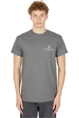 DTF.NYC Koszulki, Mężczyzna, Szary, M, Len, T-shirt zainspirowany tulipanową manią
