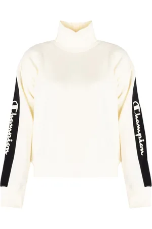 Champion Bluzy, Kobieta, Beżowy, M, Bawełna, Klasyczna Elegancja Bluza Golfowa