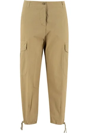 Aspesi Spodnie, Kobieta, Beżowy, M, Straight Trousers