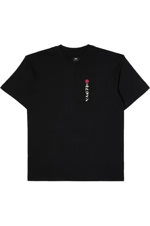Edwin Koszulki, Mężczyzna, Czarny, M, Kamifuji T-Shirt Czarny