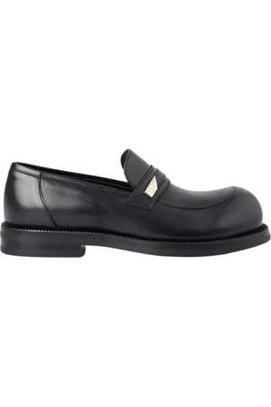 MARTINE ROSE Buty, Kobieta, Czarny, 39 EU, Skóra, Mokasynyy z Wyrazistym Nosem
