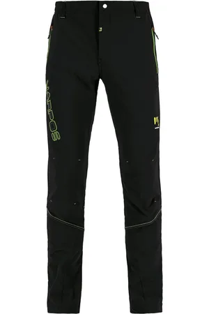 Karpos Sport, Mężczyzna, Czarny, 4XL, Czarne/Zielone Spodnie Ramezza Light