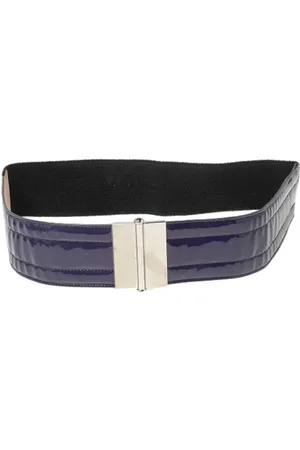 Dolce & Gabbana Pre-owned, Kobieta, Fioletowy, ONE SIZE, Pre-owned Leather belts