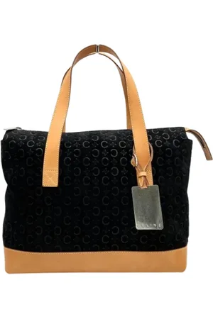 Céline Pre-owned, Kobieta, Czarny, ONE SIZE, Zamsz, Pre-owned Suede totes