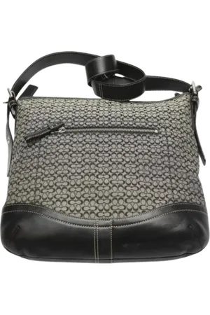 Coach Pre-owned, Kobieta, Czarny, ONE SIZE, Skóra, Pre-owned skórzane torby na ramię