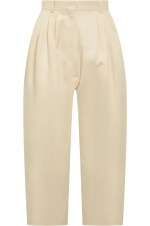 Calcaterra Spodnie, Kobieta, Beżowy, S, Pantaloni 4 Pince Spodnie