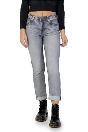 Pepe Jeans Jeansy, Kobieta, Szary, W25, Denim, Violet Mom Jeansy