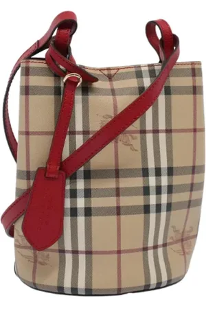 Burberry Pre-owned, Kobieta, Beżowy, ONE SIZE, Pre-owned Fabric crossbody-bags