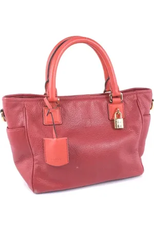 Loewe Pre-owned, Kobieta, Czerwony, ONE SIZE, Pre-owned skórzane torby na ramię