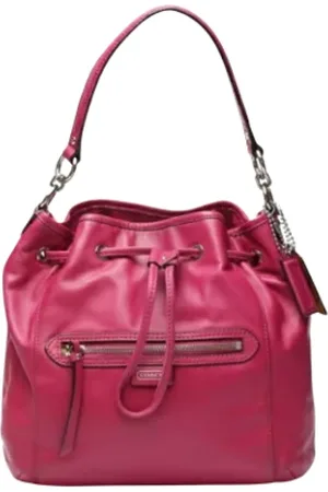 Coach Pre-owned, Kobieta, Różowy, ONE SIZE, Pre-owned Skórzane torebki
