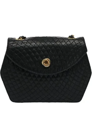 Bally Pre-owned, Kobieta, Czarny, ONE SIZE, Pre-owned skórzane torby na ramię