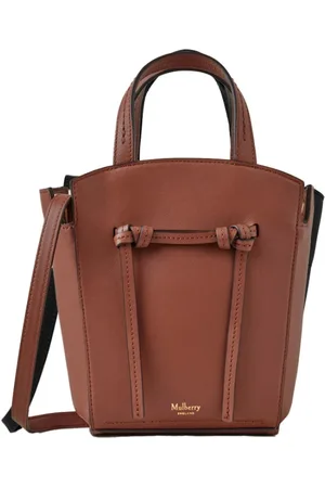 MULBERRY Torebki, Kobieta, brązowy, ONE SIZE, Clovelly Mini Tote, Oak