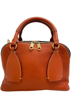 Chloé Pre-owned, Kobieta, Pomarańczowy, ONE SIZE, Pre-owned Skórzane torebki