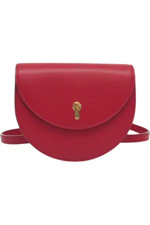 Bally Pre-owned, Kobieta, Czerwony, ONE SIZE, Skóra, Pre-owned skórzane torby na ramię