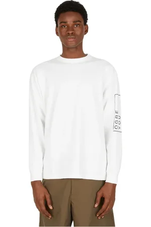UNDERCOVER Koszulki, Mężczyzna, Biały, L, Punkowy T-shirt z długim rękawem