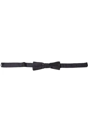 Dolce & Gabbana Akcesoria, Mężczyzna, Niebieski, ONE SIZE, Jedwabna muszka w kropki
