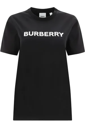 Burberry Koszulki, Kobieta, Czarny, M, Bawełna, Margot T-Shirt