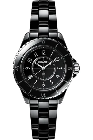 CHANEL Akcesoria, Kobieta, Czarny, ONE SIZE, Zegarek J12 z czarną ceramiką