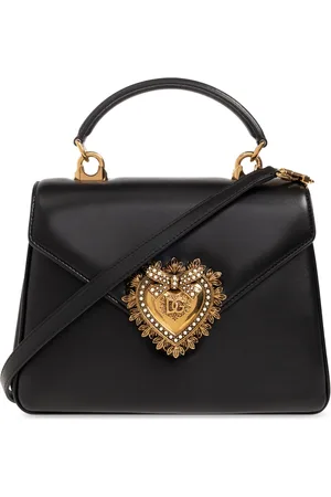 Dolce & Gabbana Torebki, Kobieta, Czarny, ONE SIZE, Torba na ramię Devotion