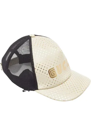 Gucci Pre-owned, Kobieta, Biały, ONE SIZE, Pre-owned Leather hats