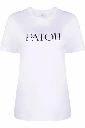 Patou Koszulki, Kobieta, Biały, M, Biała Koszulka Essential