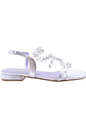 Albano Buty, Kobieta, Szary, 36 EU, Pannacotta Sandał