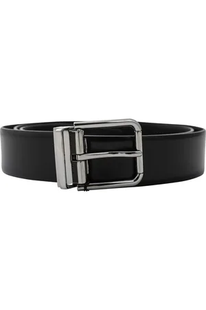 Dolce & Gabbana Akcesoria, Mężczyzna, Czarny, 90 CM, Pasek