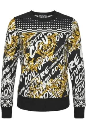 VERSACE Bluzy, Kobieta, Czarny, M, Swetry Bluzy z kapturem