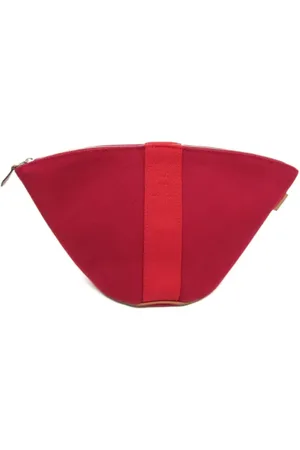 Hermès Pre-owned, Kobieta, Czerwony, ONE SIZE, Bawełna, Pre-owned Cotton clutches