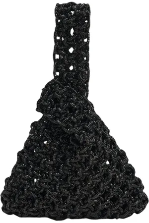 Hibourama Torebki, Kobieta, Czarny, ONE SIZE, Niky Knot Kopertówka