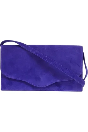 Hermès Pre-owned, Kobieta, Fioletowy, ONE SIZE, Zamsz, Pre-owned Suede clutches