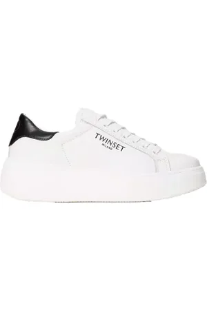 Twin-Set Buty, Kobieta, Biały, 40 EU, Sneakers