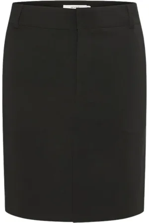 Gestuz Spódnice, Kobieta, Czarny, L, Joelle GZ Midwaist Skirt